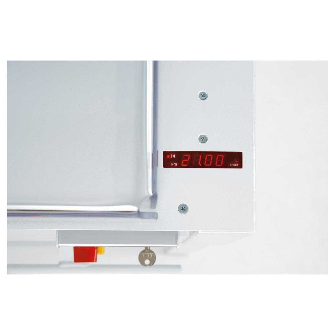 Massicot électrique A3+ 4815 IDEAL — Ecran de mesure