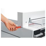 Massicot électrique professionnel A3 4350 IDEAL — Changement réglette