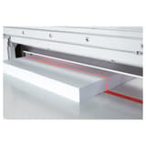 Massicot électrique professionnel A3 4350 IDEAL — Laser précision pour découpe