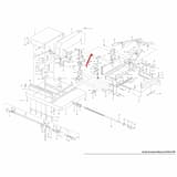 Feuillard de tension / Ruban de tirage DAHLE — Eclaté de pièces pour massicot manuel 846 DAHLE - Feuillard de tension - ruban de tirage
