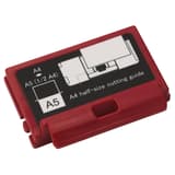 Massicot manuel A4 3006 IDEAL — Morceau coupé de moitié