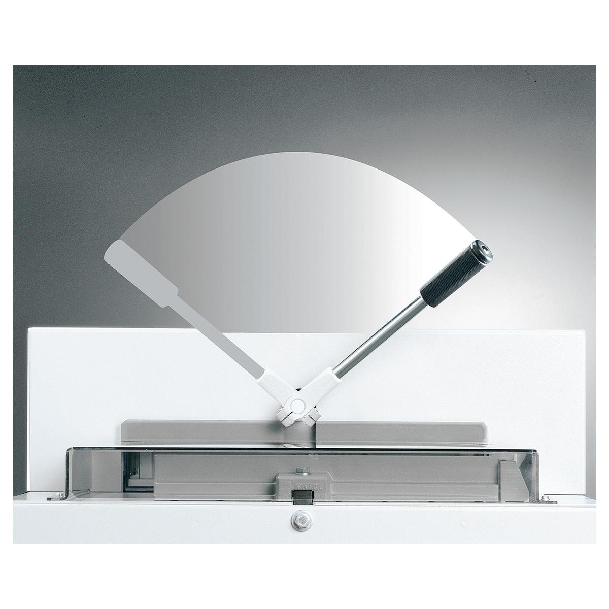 Massicot électrique A3 4315 sur meuble IDEAL — Axe dispositif de pression manuelle