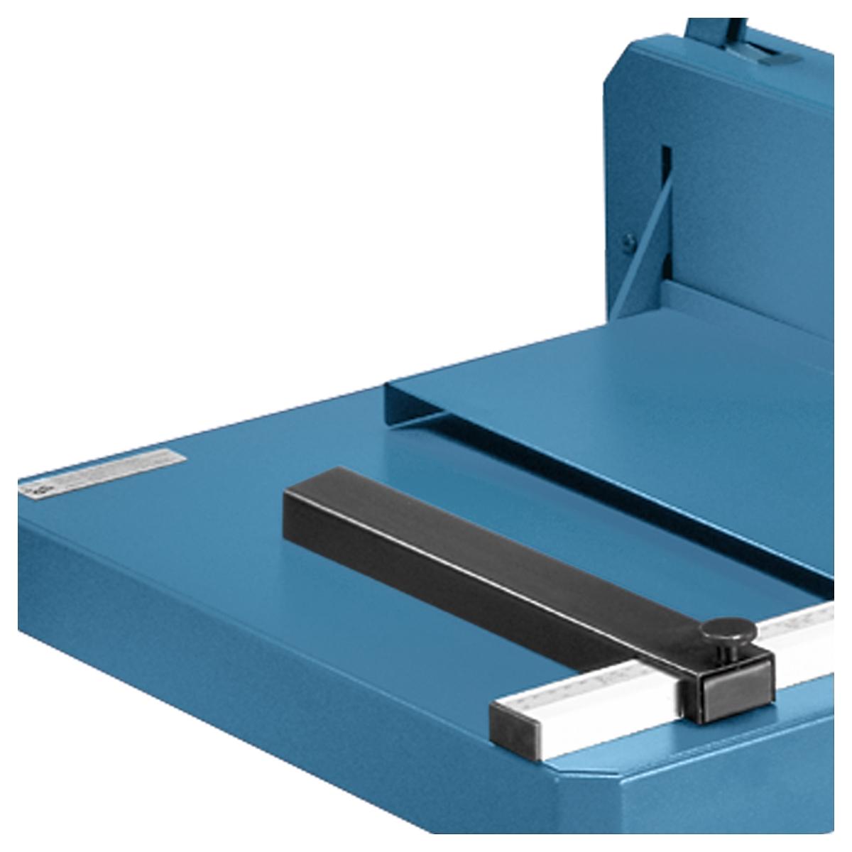 Massicot manuel A3 842 sur stand DAHLE — Détails butée